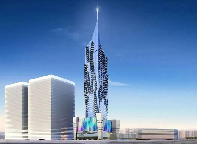 迪拜首座棕櫚樹造型超高層建筑封頂，中鐵十八局集團彰顯建筑實力